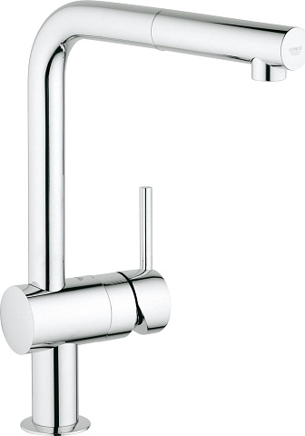 Смеситель для кухни Grohe Minta 32168000 с выдвижным изливом, хром