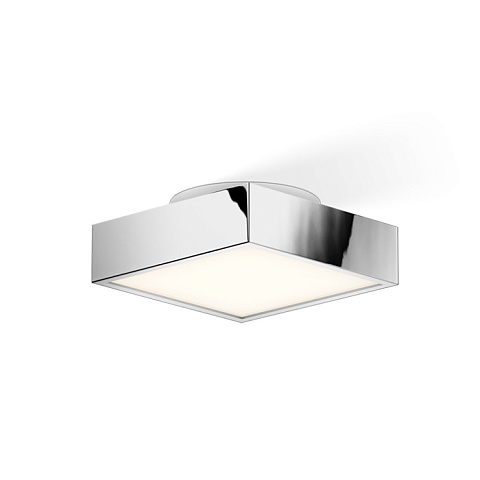 Decor Walther Cut 18 N LED Светильник потолочный 18x18x7см, светодиодный, 1x LED 11.5W, цвет: хром, 0218700