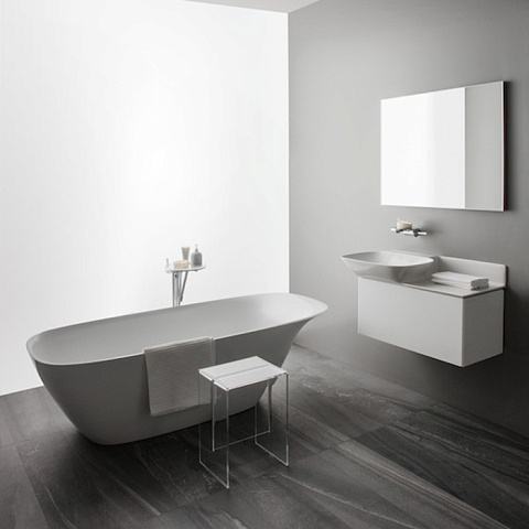 Laufen INO Ванна 1800x800x520мм, свободностоящая, с слив-переливом, материал: композит Sentec, цвет: белый (СПЕЦЕНА с нашего склада!), 2.3030.2.000.000.1