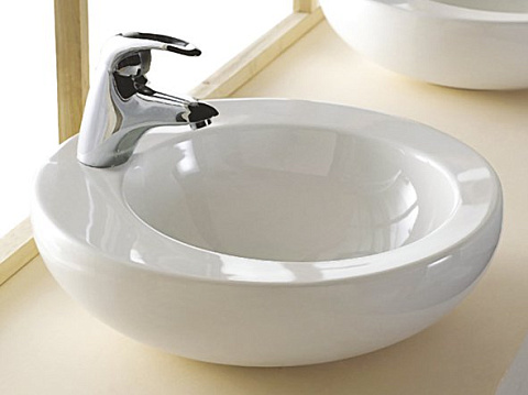 Раковина накладная BelBagno BB1053LW