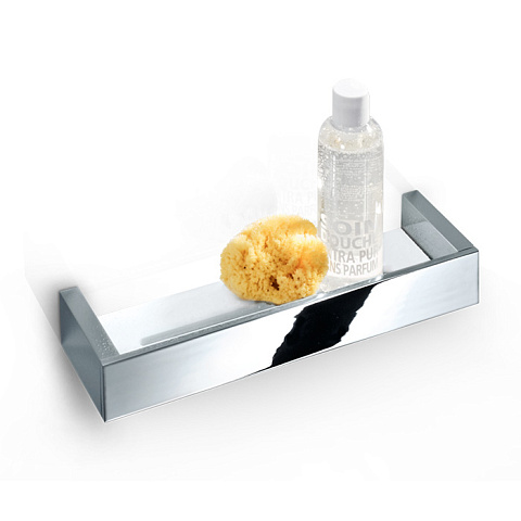 Decor Walther Brick DA60 Душевая полка 60x9см, акриловое белое стекло, цвет: хром, 0593800