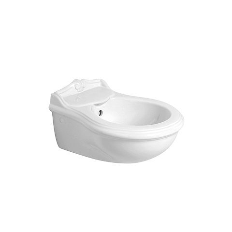 AZZURRA JUBILAEUM биде подвесное 55*40см с 1 отв под смеситель, с креплением KIT2000CF, цвет белый (ЗАКАЗ по ЗАПРОСУ!), JUBKS000000MBI*1 (JUB500/SOSK bi*1)