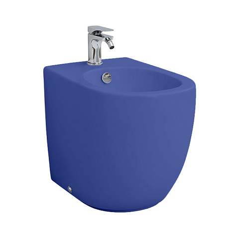 Artceram FILE 2.0 Биде напольное 36х52 см, 1 отверстие, цвет: blu zaffiro, FLB002 16 00