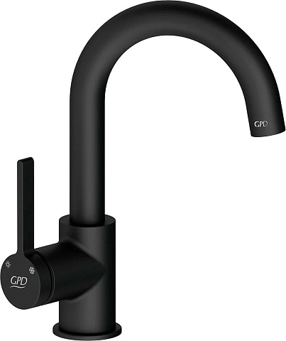 Смеситель для раковины GPD Gildo Colored MTL165-S