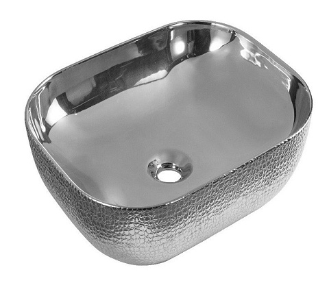 Раковина накладная CeramaLux D1302H009 500×400 мм, серый