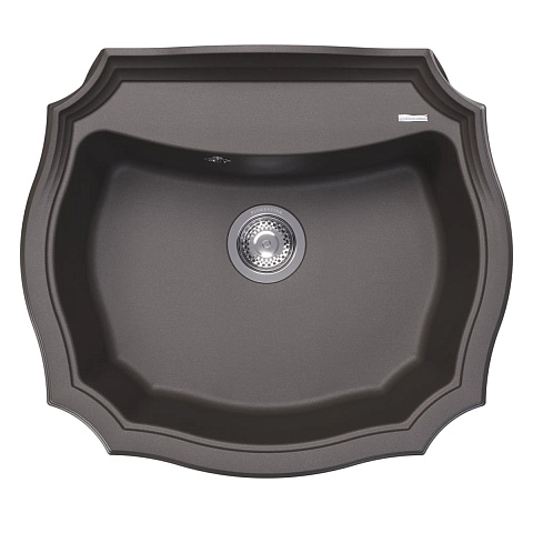 Кухонная мойка Florentina Эмилия 640 FS 20.355.D0640.307, серый шёлк
